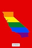transformateur pour train lgb  California Gay Pride Rainbow Flag Lgb Notebook: Matte Finish Cover, Journal, Diary, 6x9 120 Pages, Planner, Lined College Ruled Paper