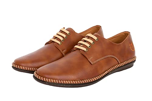 Image of BIGBOON Men's Casual Lace Up Derby Shoe Set of 1 Pair