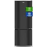 CHiQ FBM205L42 - Frigorífico combi 157L (153L + 52L), Low Frost, Color Negro, Altura 1.44m, 39dB, Compresor 12 Años...