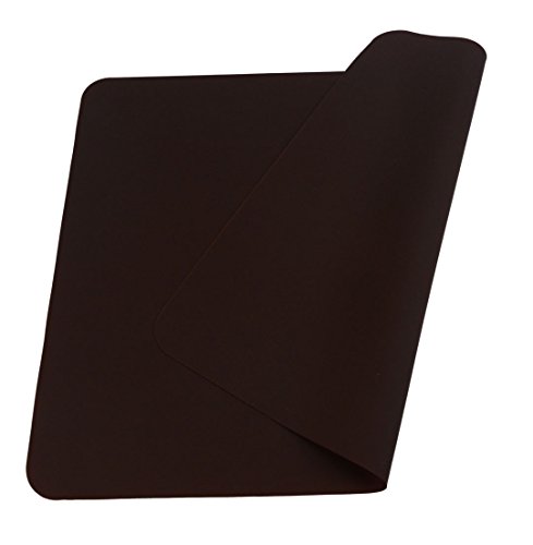 Sets de table en silicone chic café mat lavables durables