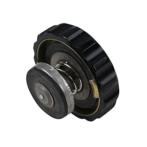 Colquee Black 16 Lb Round Notch Grip Aluminum Radiator Cap Anodize Billet Cnc #TOP1