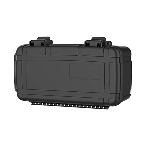 MotiveTech Boîte à Outils Rigide avec Mousse pour Le Rangement, Organisateur de Matériel électronique, Légère et Résistante Aux Chocs, 22.2x12.8x8.7 Cm