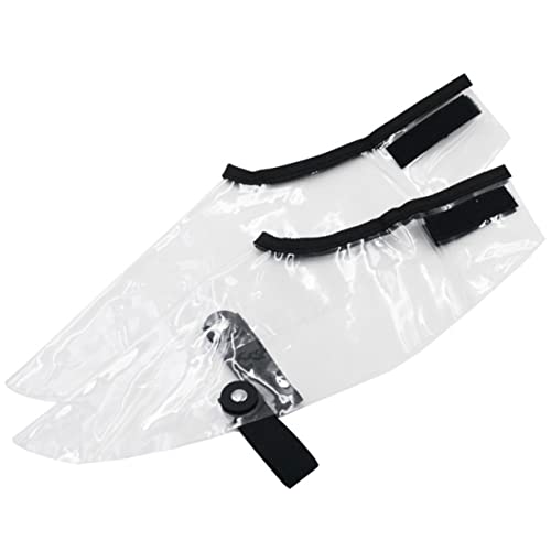 FOYTOKI Hair Stylist Shoe Covers Protective Cloaks for Hairdressing Barbering and Hair Cutting Comfortable Durable for All Shoe Types