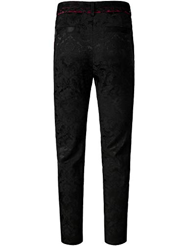 Image of VATPAVE Mens Gothic Pants Cosplay Costume Trousers Steampunk Victorian Pants