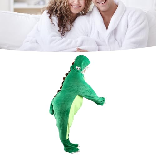 Sac de couchage dinosaure et couverture à capuche