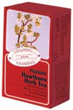 (2 Pack) - Floradix - Hawthorne Organic Herbal Tea | 15 Bag | 2 PACK BUNDLE