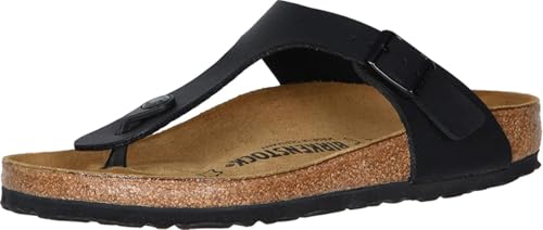 Birkenstock unisex-adult ThongGizeh Pl V- Black Bf R2