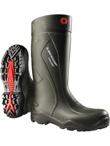 Bottes en caoutchouc Dunlop Purefort Plus S5 vert foncé pointure 49