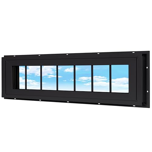 Vinyl Transom Household Window, 10