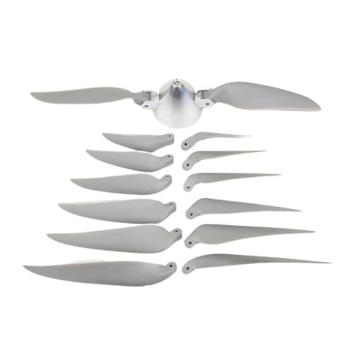 Hélices électriques pliables 13x8 pour planeur RC et avion