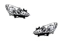 Johns, Scheinwerfer Halogen Front passend für Peugeot 307 07/05- H7 H1 Set Links Rechts