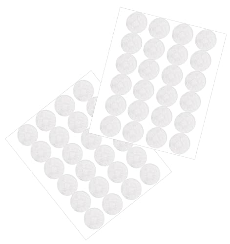 ValueBargain 48 Pcs True Grips for Quilting Rulers Grip Strips for Quilting Rulers Adhesive Backing Rings for Quiltings Ruler Ruler Grip Rings for Sewing Reusable Non-Slip Quiltings Holders