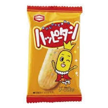 Amazon.co.jp: 亀田製菓 ハッピーターン ひとくちサイズ 1枚入り×50袋