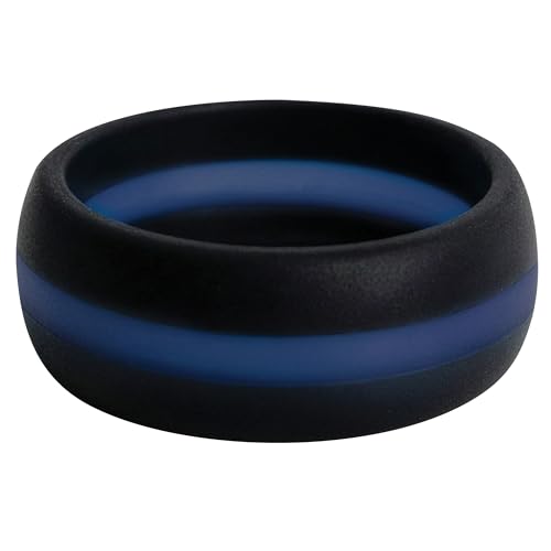 Bague souple anti blessure Thin Blue Line Rothco taille 7