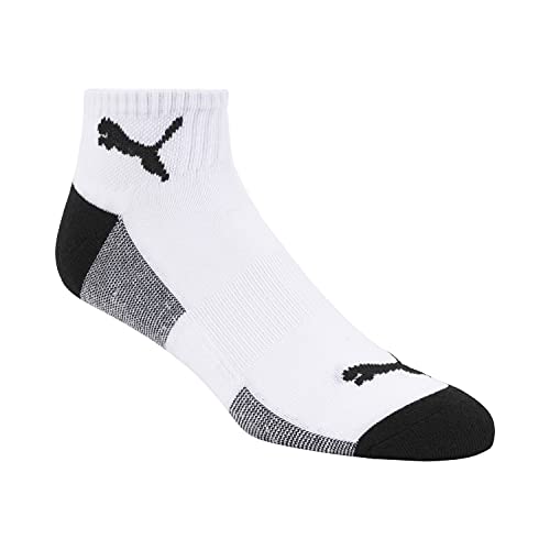 PUMA Men's Athletic Quarter Crew Running Socks #TOP13