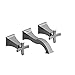 Riobel EF03+C 8" Wall-Mount Lavatory Faucet, Chrome