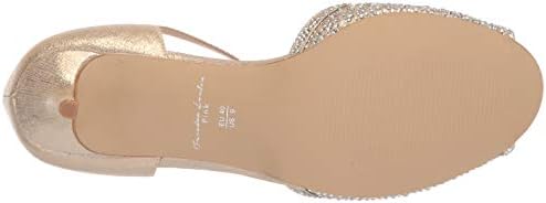 Paradox London Pink womens Seva Pump, Champagne, 8 Wide US | Image 3