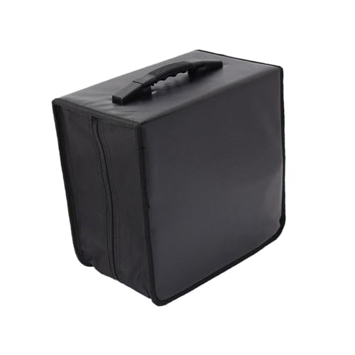 Mallette CD DVD 360 disques de grande capacité avec fermeture de sécurité - 4