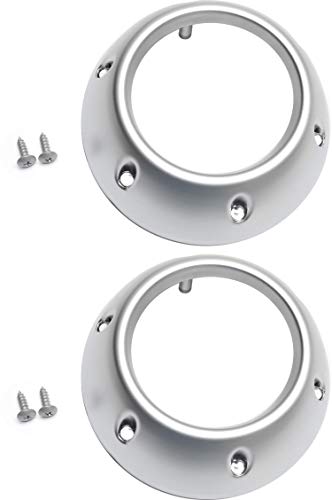 Garage-Pro Fog Light Trim Set of 2 Compatible with 2006-2008 Mitsubishi Eclipse Primed Front, Driver and Passenger Side