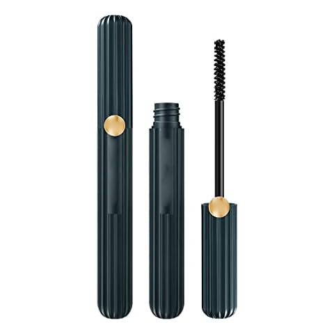 Black Mascara Waterproof And Easy To Apply Color Lasting Non Allergic Daily Party Party Portable Eyelash Growth Eye Makeup Baby Wand (A, One Size) Cover
