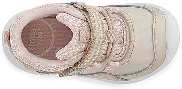 Stride Rite SRT Rover Sneaker, Champagne, 7 Wide US Unisex Little_Kid | Image 4