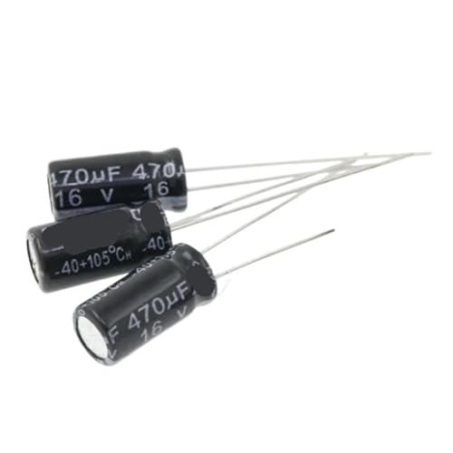 20 condensateurs électrolytiques 16V470UF 6 * 12mm composants de filtrage radial - 2