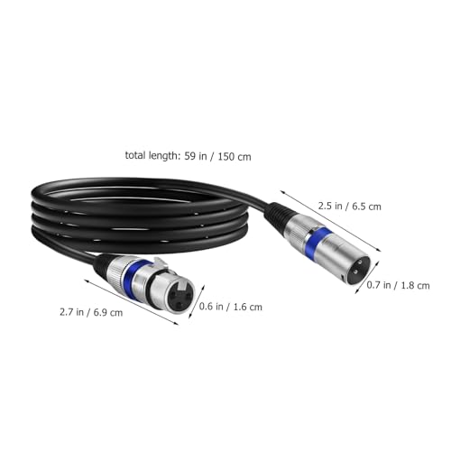 Câbles XLR double blindage Toyvian lot de 6 liaisons robustes - 4