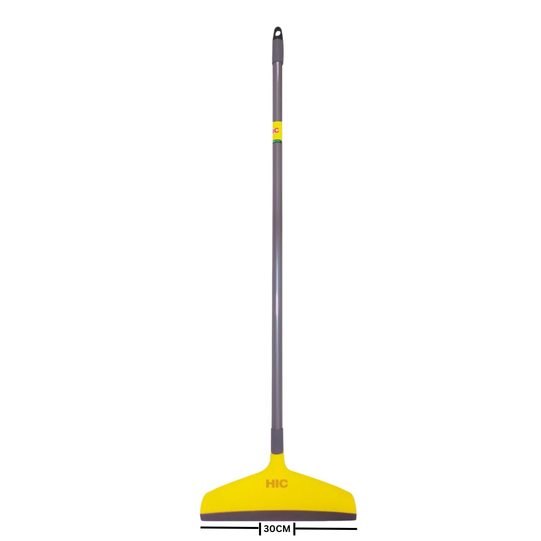 HIC Squeegee Plastic Floor/Bathroom Squeeze Wiper with Telescopic Sturdy Rod to Adjust to Your Height, Wiper Blade Size 30 cm YI-305(Pack of 6) (B09MTB9WRD) Amazon Price History, Amazon Price Tracker