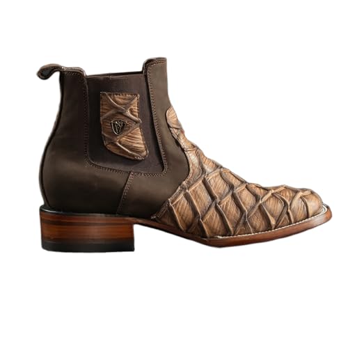 Men’s Rodeo Cartie Exotic Fish Print Boot
