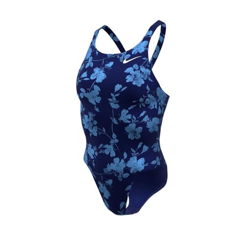 Maillot de bain deux pièces Nike Swimwear bleu marine taille 40