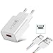 Produktbild TOP CHARGEUR * Netzadapter, Ladegerät, 5 V, für Medion AKOYA E11202 MD 63670