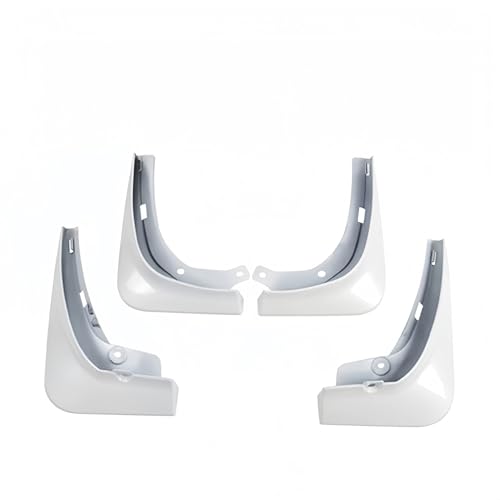 Guardabarros para Tesla Model 3 2021-2023 blancos que evitan salpicaduras en la pintura