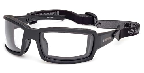 Harley-Davidson Men's Tour of Duty Riding Sunglasses, Clear Light-Adjusting Lens