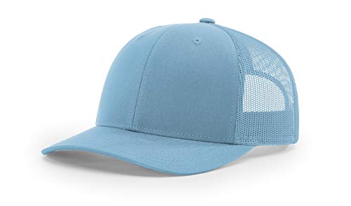 Image of Richardson 112P Patterned Snapback Trucker Hat - Custom Leather Patch Hat | No Minimals | Volume Tiered Pricing