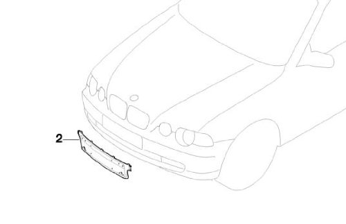 BMW Genuine Front Licence Plate Base Frame Holder 51118252793 
