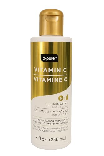 B Pure Illuminating Body Lotion – 8 fl oz | Hydrating & Radiance-Boosting Lotion for Soft, Glowing Skin