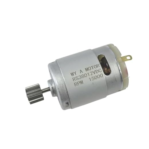 CHANCS Torque Magnético Mini Motor Eléctrico 380 DC 12V 15000RPM para DIY Juguetes Coches DIY Hobby Control Remoto