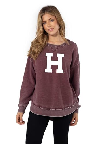Sudadera con efecto burnout Chicka-D en color morado talla S 4
