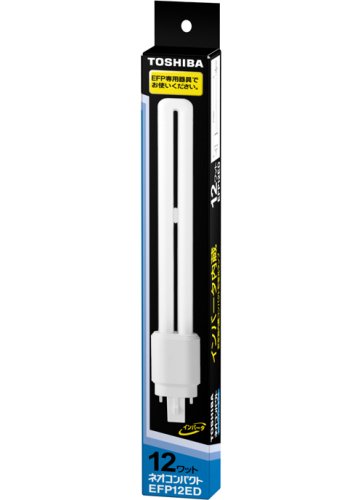 Amazon | TOSHIBA コンパクト蛍光ランプ ネオコンパクト 12Wタイプ  