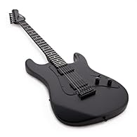 OUTSTANDING FEEL AND HEAVY TONES: The Gear4music LA Select Electric Guitar is known for its exceptional feel and ability to produce heavy tones. ALL-BLACK LOOKS: The guitar features an all-black aesthetic that gives it a striking, menacing appearance...