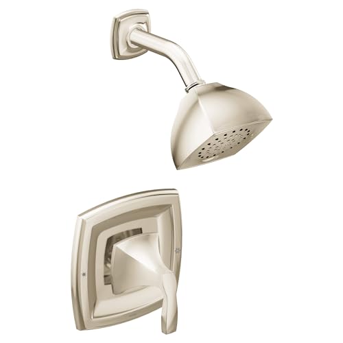 Moen T2692NL Voss Posi-Temp Kit de recorte para ducha con balance de presión, requiere válvula, níquel pulido miniatura 1
