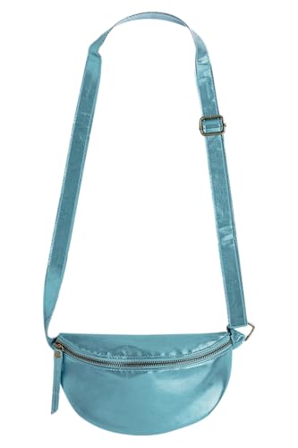Sac bandoulière à reflets métalliques King Louie brillant et compact