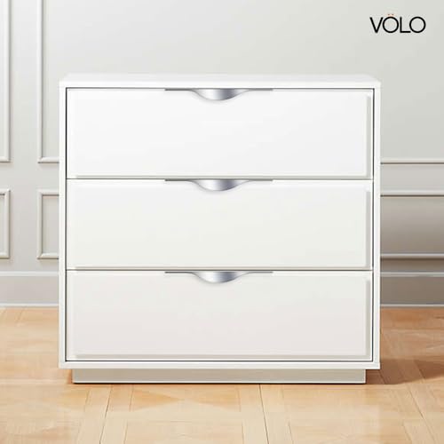 Image of VOLO 6 Inch Aluminium Kitchen Profile Handle - Sleek and Durable Handle for Modern Kitchen Drawers, Cabinets, and Furniture Pulls (128mm) (1, Satin)