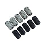 Inner 0.28inch(7mm) Electronics Filter Ferrite Core Chokes Bead Clamps Clips on Data or Power Supply Cables...