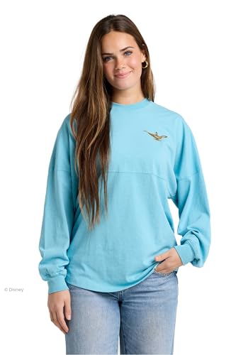 Image of Disney's Rapunzel, Tangled Oversized Cotton Long Sleeve Pink Shirt by Spirit Jersey