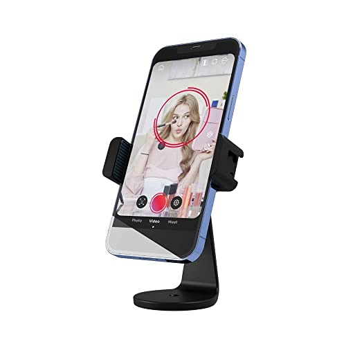 Image of Pivo Smart Mount Adjustable 360 Vertical and Horizontal Smartphone Aluminum Holder Stand with Universal Clamp Adapter inch Thread for Tripods