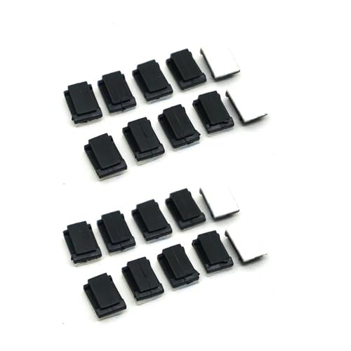 Image of Light Wiring Cli Cord Management Wire Holder Organizer Clamp Clips Fixed Mount 10/20/40PCS RC Car Cable Self Accessory Rc Models Accessories(20Pcs)