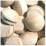 WidgetCo 5/8' Maple Button Top Wood Plugs