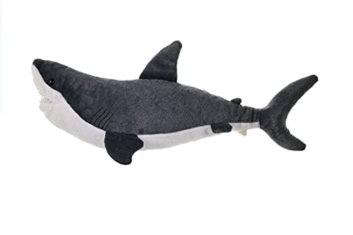 Image of Wild Republic Great White Shark Plush Stuffed Animal Toy, Gifts for Kids, Cuddlekins 20 Inches