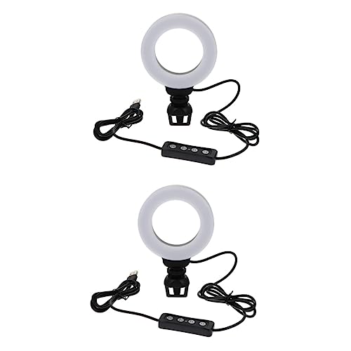 Luz de videoconferencia para eliminar sombras en llamadas y vídeos LED